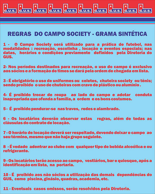 Regras de Futebol Societe