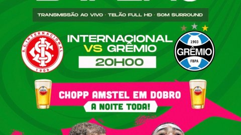 Arena Brazão com Jogo Internacional x Grêmio