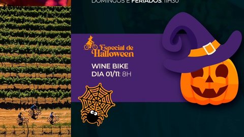 Wine Bike Especial de Halloween