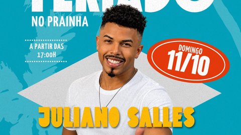 Véspera de Feriado com Juliano Salles e Banda no Prainha