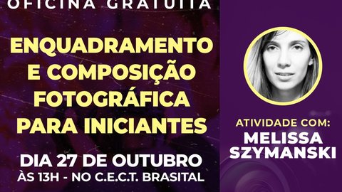 Oficina de Fotografia Gratuita