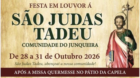 Festividade na Comunidade São Judas Tadeu - Junqueira