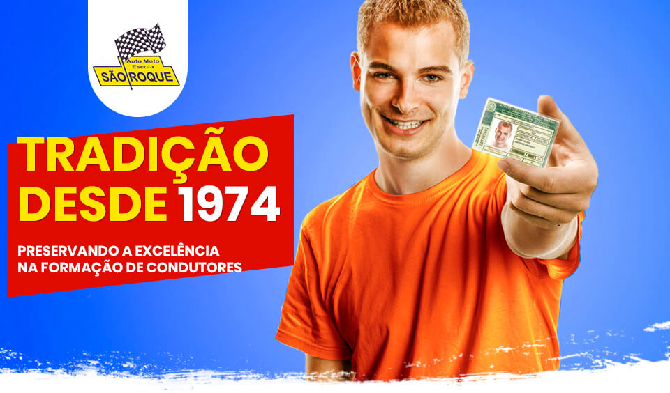 Tradição desde 1974 - Preservando a excelência na formação de condutores