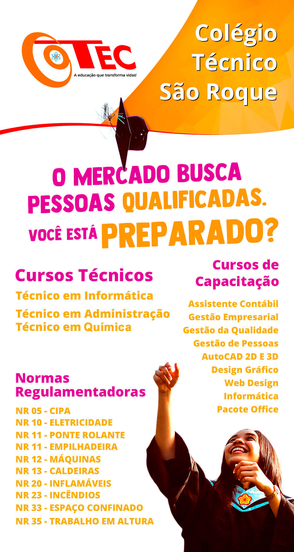 O mercado busca pessoas qualificadas. Voc est preparado?