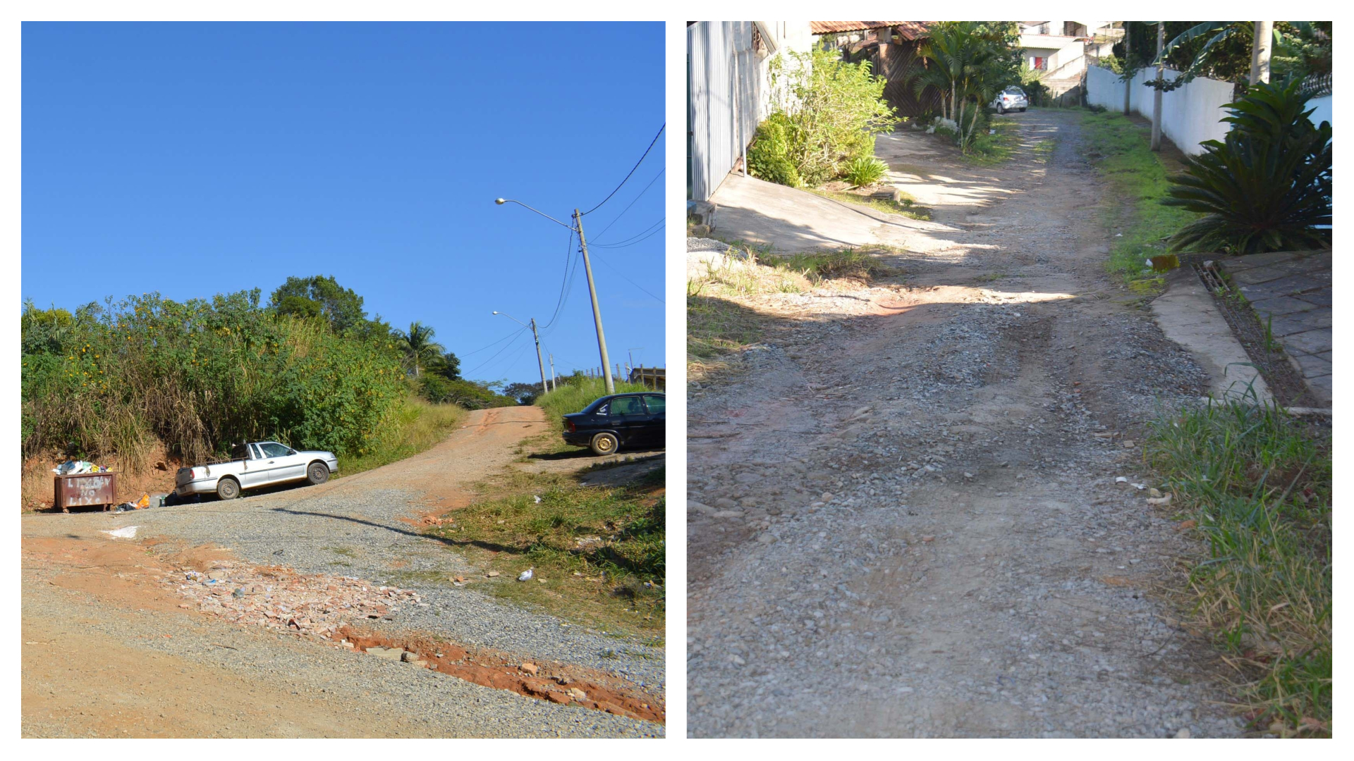 Vereador JoseLuiz relata abandono do Bairro Vinhedo