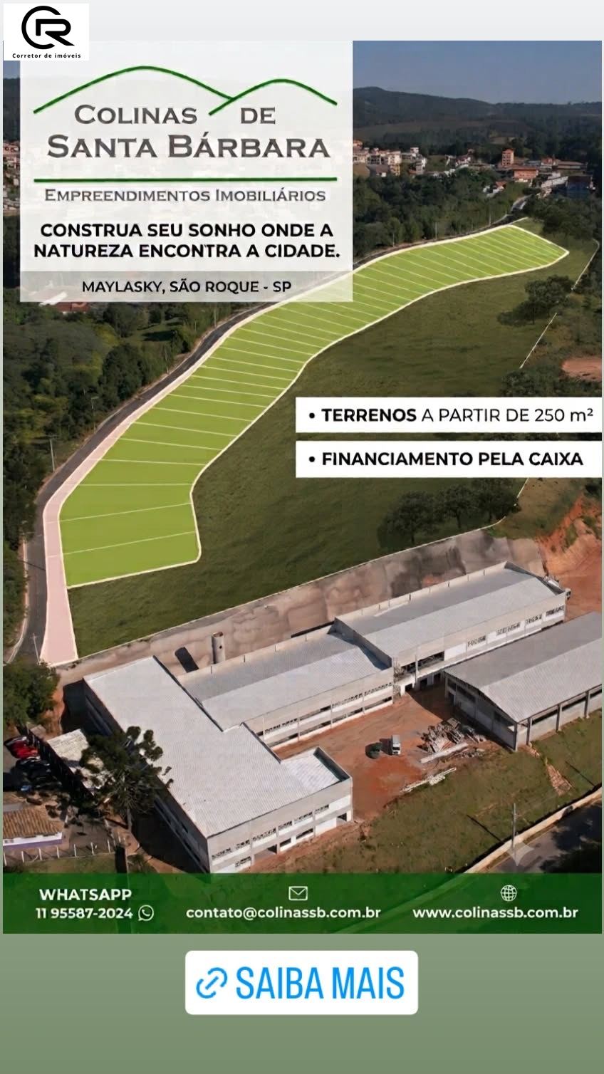 Terreno em Mailasqui, São Roque - Promoção em agosto - Loteamento novo