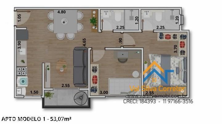Apartamento em Jardim Renê, São Roque - Lançamento Apartamento Jd Renê - Foto 6