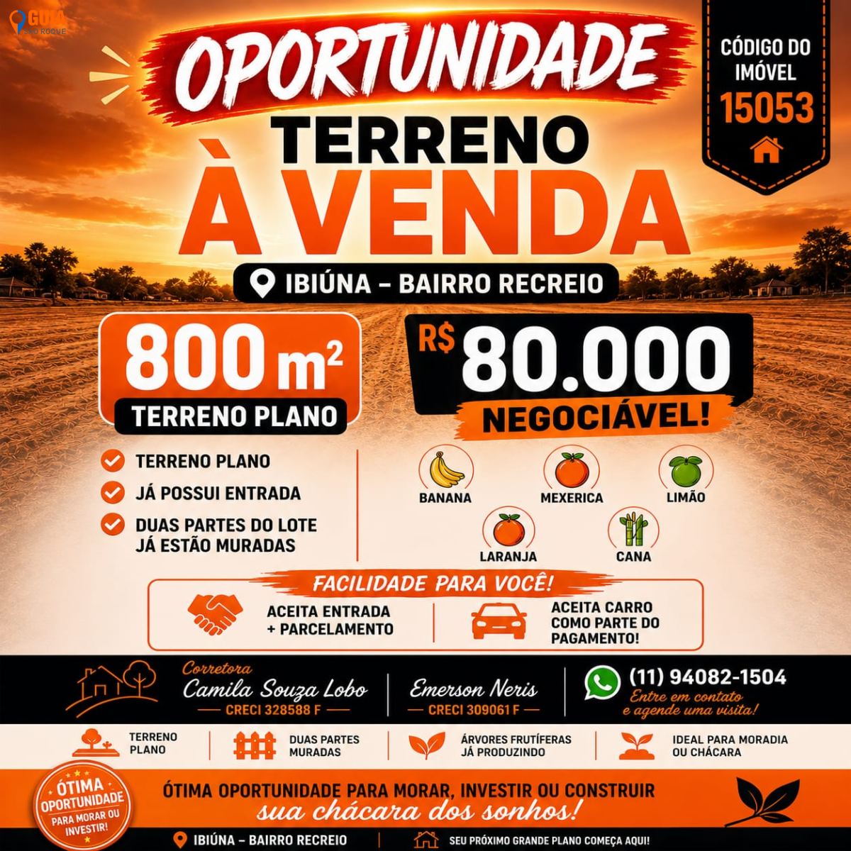 Terreno em , Ibiúna - TERRENO IBIUNA