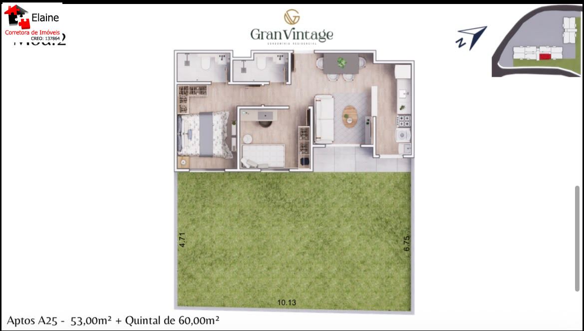 Apartamento em Jardim Renê, São Roque - Gran Vintage - Duplex. - Foto 17