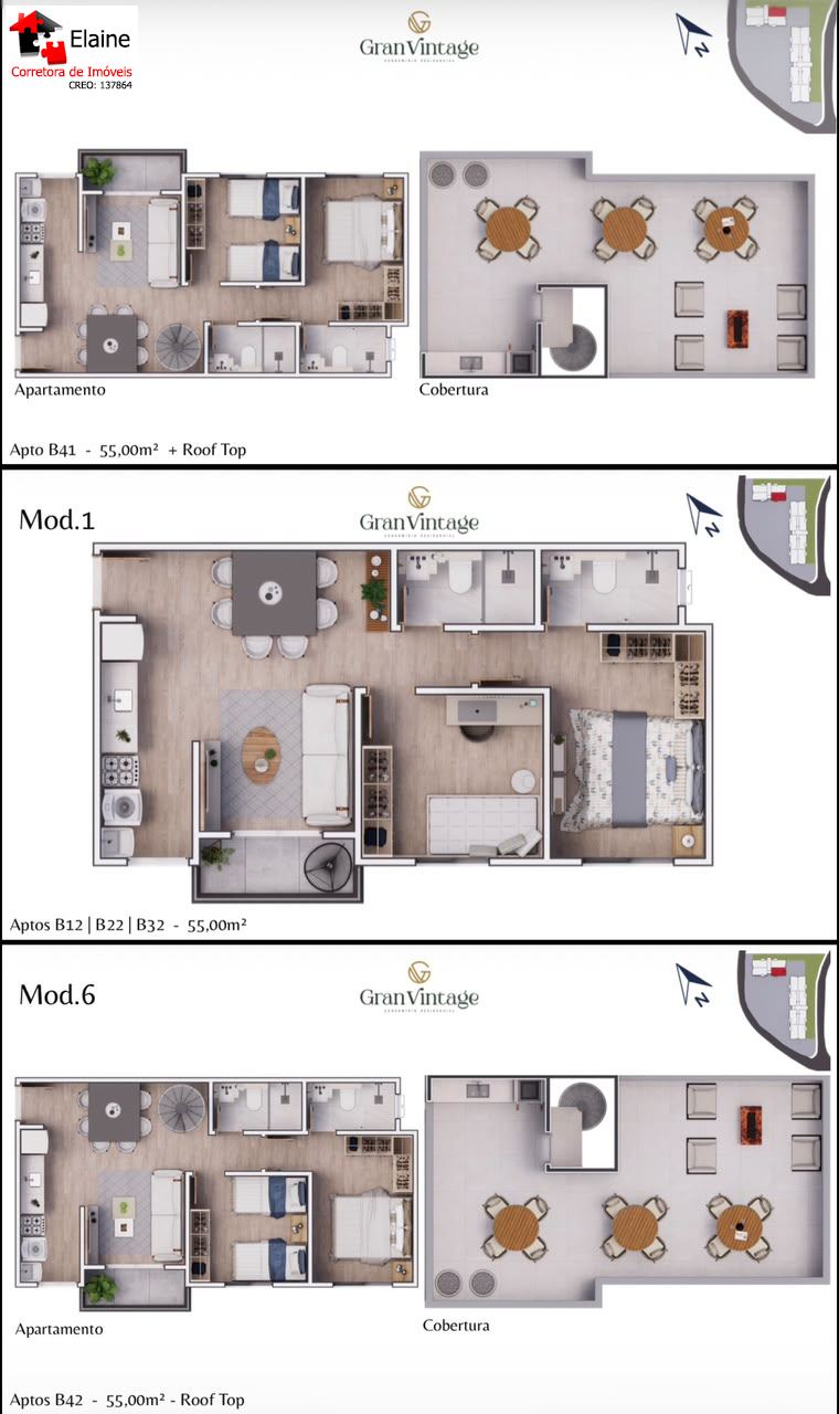 Apartamento em Jardim Renê, São Roque - Gran Vintage - Duplex. - Foto 25
