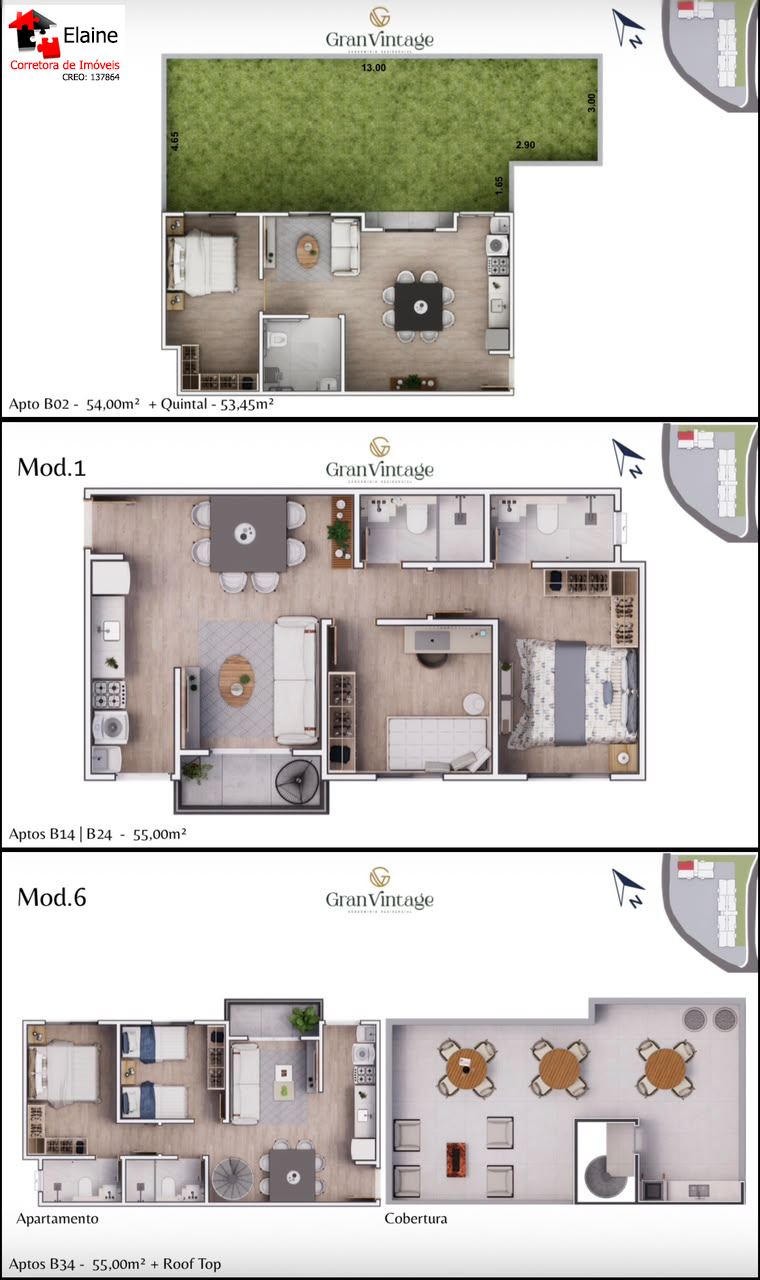 Apartamento em Jardim Renê, São Roque - Gran Vintage - Duplex. - Foto 28