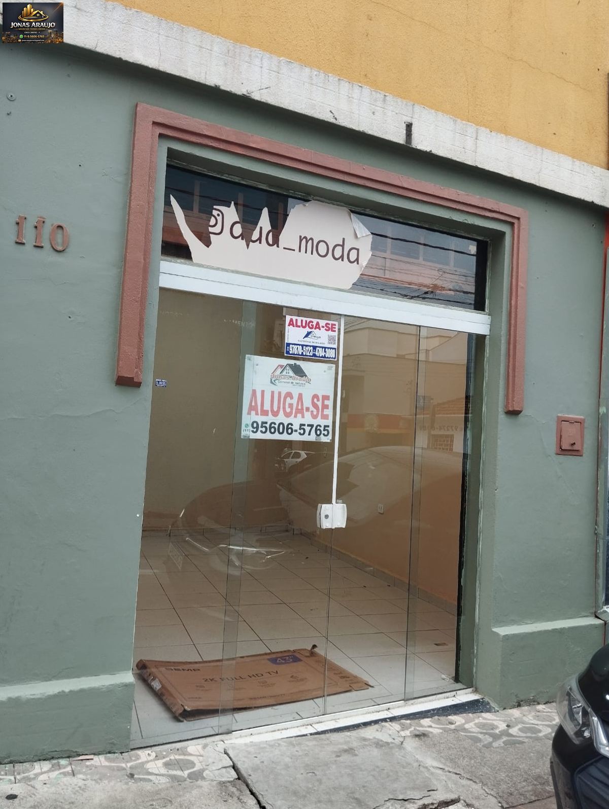 Comercial no Centro, São Roque - Salão comercial Centro São Roque