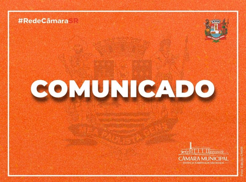 Câmara suspende atendimento no feriado