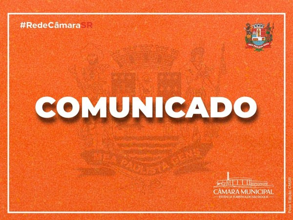 Câmara suspende atendimento no feriado