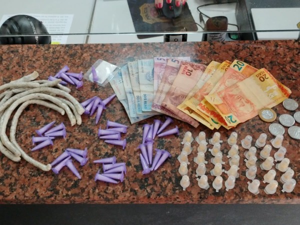 GCM apreende drogas e prende homem por tráfico durante patrulhamento em São João Velho